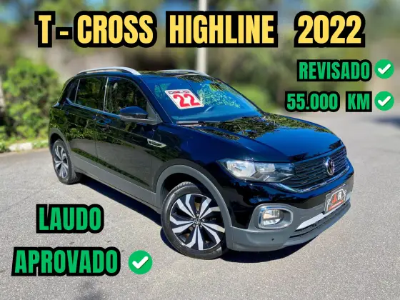 VOLKSWAGEN T-CROSS 1.4 250 TSI TOTAL FLEX HIGHLINE AUTOMÁTICO