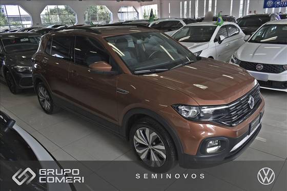 VOLKSWAGEN T-CROSS 1.0 200 TSI TOTAL FLEX COMFORTLINE AUTOMÁTICO