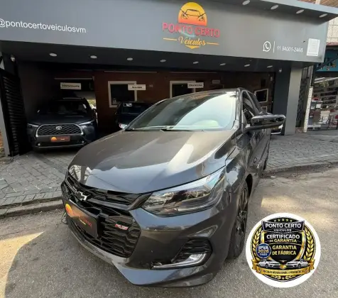 CHEVROLET ONIX 1.0 TURBO FLEX RS AUTOMÁTICO CHEVROLET ONIX 1.0 TURBO FLEX RS AUTOMÁTICO