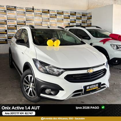 CHEVROLET ONIX 1.4 MPFI ACTIV 8V FLEX 4P AUTOMÁTICO
