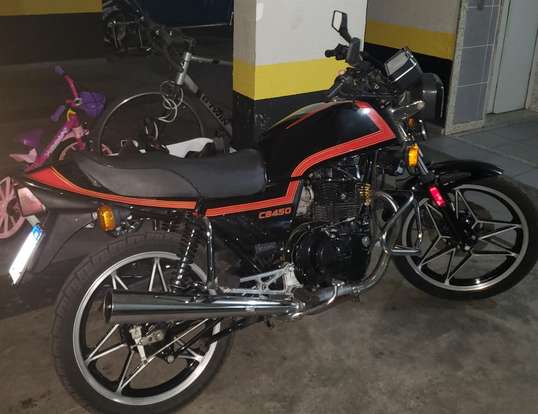 HONDA-CB 450 HONDA-CB 450-1985