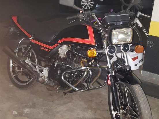 HONDA-CB 450 HONDA-CB 450-1985