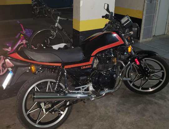 HONDA-CB 450 HONDA-CB 450-1985