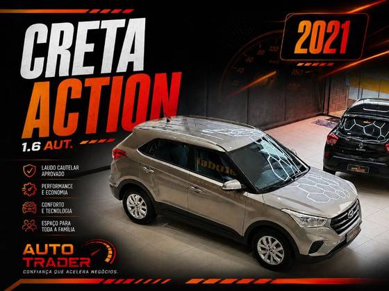 HYUNDAI CRETA 1.6 16V FLEX ACTION AUTOMÁTICO