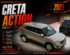 HYUNDAI CRETA 1.6 16V FLEX ACTION AUTOMÁTICO HYUNDAI CRETA 1.6 16V FLEX ACTION AUTOMÁTICO