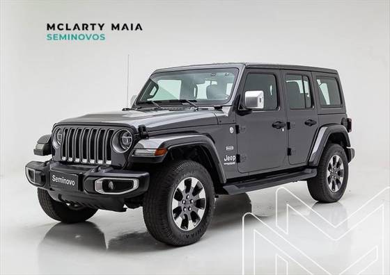 JEEP WRANGLER 2.0 TURBO GASOLINA UNLIMITED SAHARA 4P 4X4 AT8