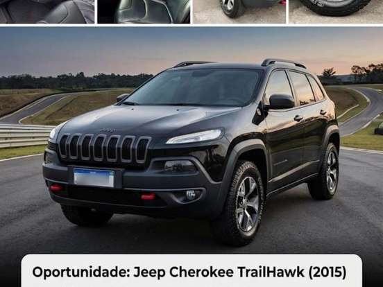 JEEP-CHEROKEE-3.2 TRAILHAWK 4X4 V6 24V GASOLINA 4P AUTOMÁTICO JEEP-CHEROKEE-2015