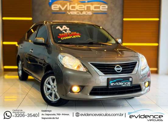 NISSAN-VERSA-1.6 16V FLEX SL 4P MANUAL NISSAN-VERSA-2014