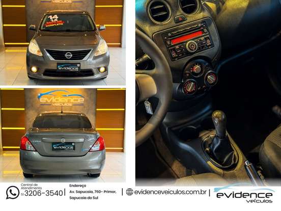 NISSAN-VERSA-1.6 16V FLEX SL 4P MANUAL NISSAN-VERSA-2014
