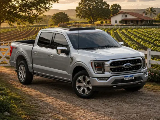 FORD F-150 5.0 V8 GASOLINA CD PLATINUM FX4 AUTOMÁTICO FORD F-150 5.0 V8 GASOLINA CD PLATINUM FX4 AUTOMÁTICO