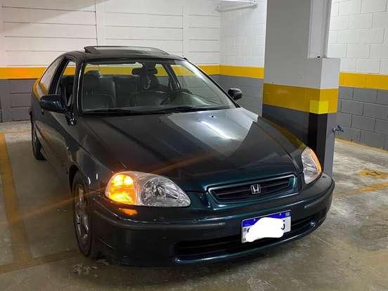 HONDA-CIVIC-1.6 EX COUPÉ 16V GASOLINA 2P AUTOMÁTICO HONDA-CIVIC-1997