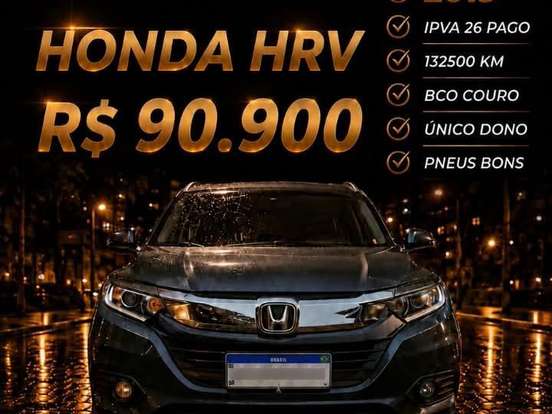 HONDA-HR-V-1.8 16V FLEX EX 4P AUTOMÁTICO HONDA-HR-V-2019