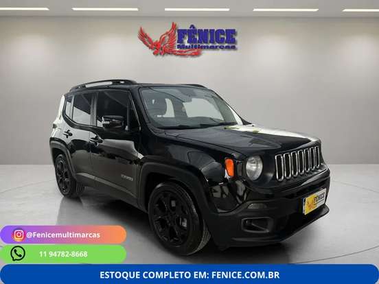 JEEP-RENEGADE-1.8 16V FLEX LONGITUDE 4P AUTOMÁTICO JEEP-RENEGADE-2015