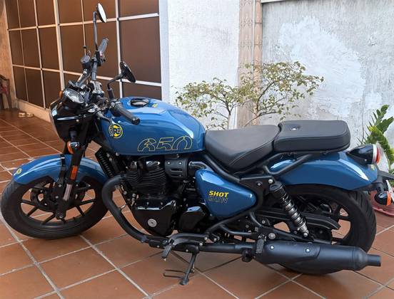 ROYAL ENFIELD SHOTGUN 650 PLASMA BLUE 