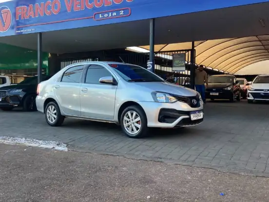 TOYOTA-ETIOS-1.5 X PLUS SEDAN 16V FLEX 4P AUTOMÁTICO TOYOTA-ETIOS-2020