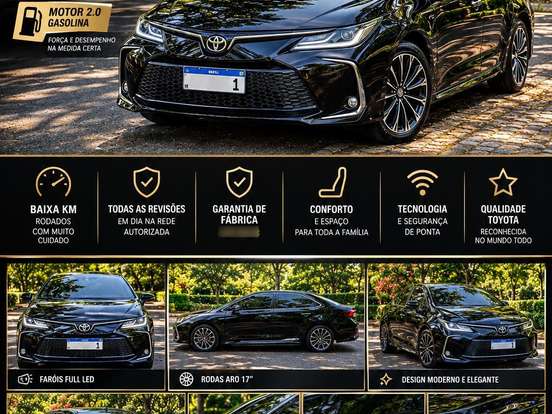 TOYOTA-COROLLA-2.0 VVT-IE FLEX ALTIS DIRECT SHIFT TOYOTA-COROLLA-2023