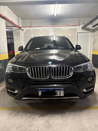 BMW X3 2.0 20I X LINE 4X4 16V GASOLINA 4P AUTOMÁTICO