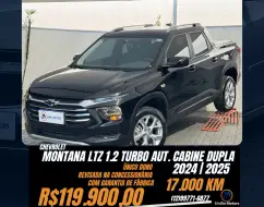 CHEVROLET MONTANA 1.2 TURBO FLEX LTZ AUTOMÁTICO CHEVROLET MONTANA 1.2 TURBO FLEX LTZ AUTOMÁTICO