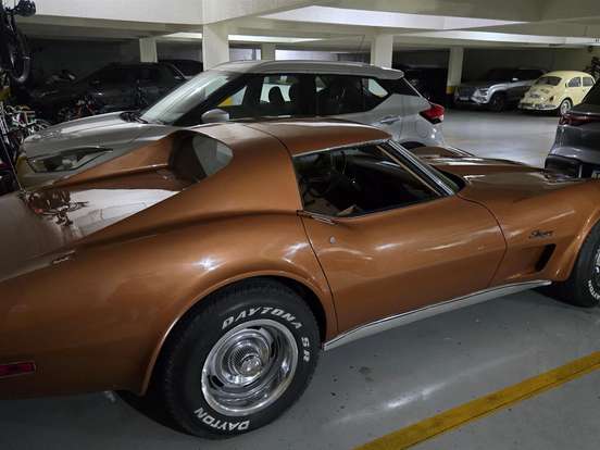 CHEVROLET-CORVETTE-5.7 V8 GASOLINA STINGRAY TARGA AUTOMÁTICO CHEVROLET-CORVETTE-1975