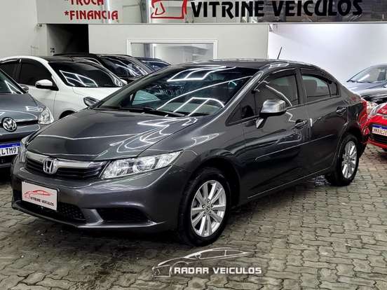 HONDA-CIVIC-1.8 LXS 16V FLEX 4P AUTOMÁTICO HONDA-CIVIC-2013