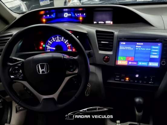 HONDA-CIVIC-1.8 LXS 16V FLEX 4P AUTOMÁTICO HONDA-CIVIC-2013
