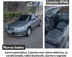 HONDA CIVIC 1.6 EX 16V GASOLINA 4P AUTOMÁTICO HONDA CIVIC 1.6 EX 16V GASOLINA 4P AUTOMÁTICO