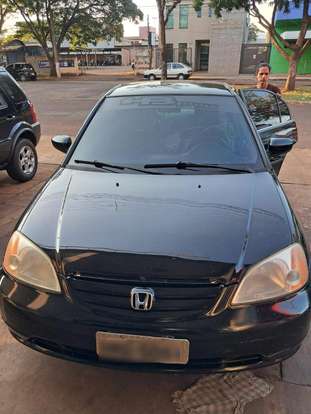 HONDA-CIVIC-1.7 LX 16V GASOLINA 4P AUTOMÁTICO HONDA-CIVIC-2002