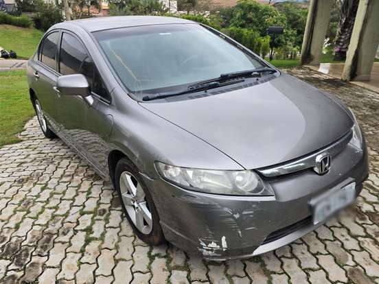 HONDA-CIVIC-1.8 LXS 16V FLEX 4P MANUAL HONDA-CIVIC-2008