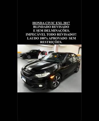 HONDA CIVIC 2.0 16V FLEXONE EXL 4P CVT