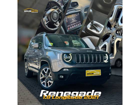 JEEP RENEGADE 1.8 16V FLEX LONGITUDE 4P AUTOMÁTICO