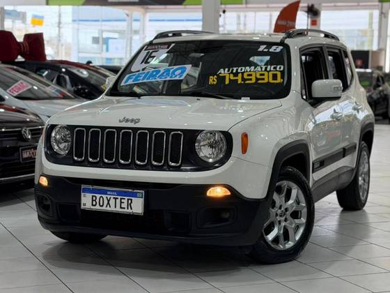 JEEP RENEGADE 1.8 16V FLEX LONGITUDE 4P AUTOMÁTICO