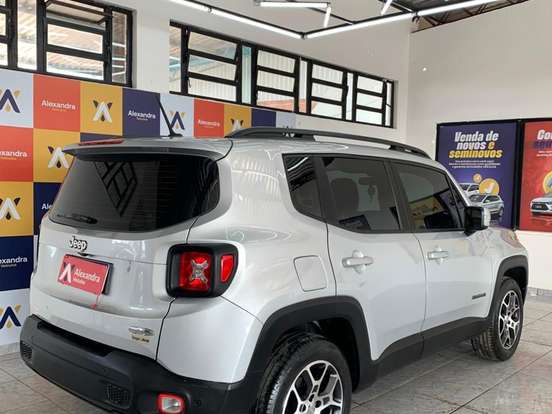 JEEP-RENEGADE-1.8 16V FLEX LONGITUDE 4P AUTOMÁTICO JEEP-RENEGADE-2015
