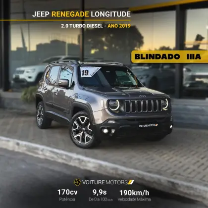 JEEP RENEGADE 2.0 16V TURBO DIESEL LONGITUDE 4P 4X4 AUTOMÁTICO
