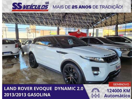 LAND ROVER-RANGE ROVER EVOQUE-2.0 DYNAMIC 4WD 16V GASOLINA 4P AUTOMÁTICO LAND ROVER-RANGE ROVER EVOQUE-2013