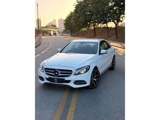MERCEDES-BENZ-C 180-1.6 CGI AVANTGARDE 16V TURBO GASOLINA 4P AUTOMÁTICO MERCEDES-BENZ-C 180-2015