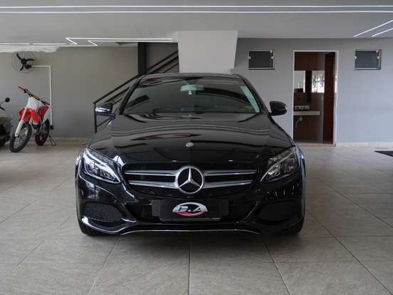 MERCEDES-BENZ-C 180-1.6 CGI AVANTGARDE 16V TURBO GASOLINA 4P AUTOMÁTICO MERCEDES-BENZ-C 180-2015