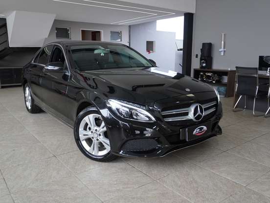 MERCEDES-BENZ-C 180-1.6 CGI AVANTGARDE 16V TURBO GASOLINA 4P AUTOMÁTICO MERCEDES-BENZ-C 180-2015