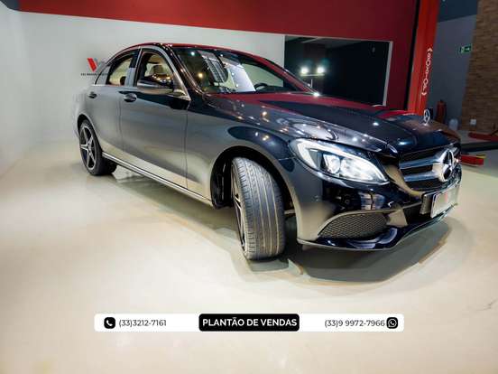 MERCEDES-BENZ-C 200-2.0 CGI AVANTGARDE 16V GASOLINA 4P AUTOMÁTICO MERCEDES-BENZ-C 200-2017