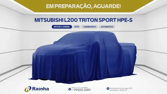 MITSUBISHI L200 TRITON 2.4 16V TURBO DIESEL SPORT HPE-S CD 4P 4X4 AUTOMÁTICO