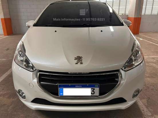 PEUGEOT-208-1.6 GRIFFE 16V FLEX 4P AUTOMÁTICO PEUGEOT-208-2014