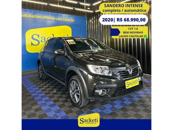 RENAULT SANDERO 1.6 16V SCE FLEX INTENSE X-TRONIC