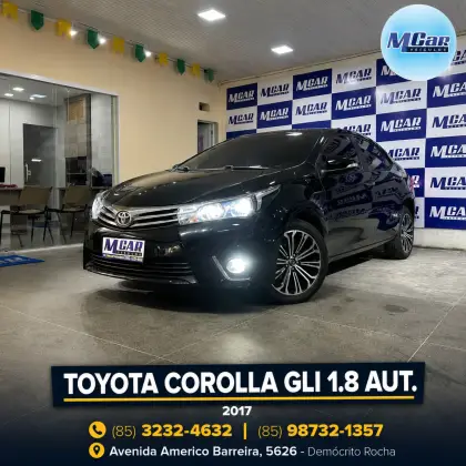 TOYOTA COROLLA 1.8 GLI 16V FLEX 4P AUTOMÁTICO