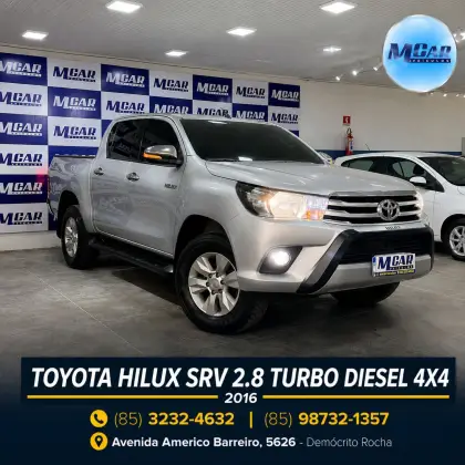 TOYOTA HILUX 2.8 SRV 4X4 CD 16V DIESEL 4P AUTOMÁTICO