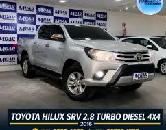 TOYOTA HILUX 2.8 SRV 4X4 CD 16V DIESEL 4P AUTOMÁTICO TOYOTA HILUX 2.8 SRV 4X4 CD 16V DIESEL 4P AUTOMÁTICO