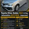 TOYOTA ETIOS 1.5 XLS SEDAN 16V FLEX 4P AUTOMÁTICO TOYOTA ETIOS 1.5 XLS SEDAN 16V FLEX 4P AUTOMÁTICO