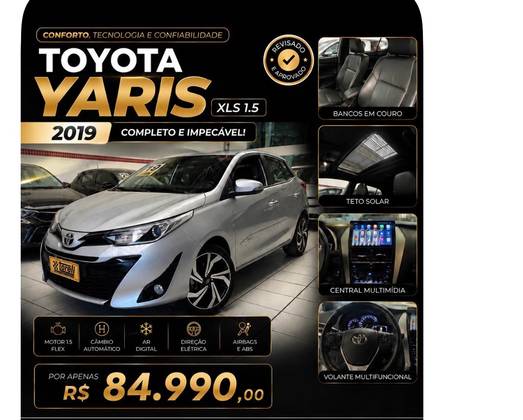 TOYOTA YARIS 1.5 16V FLEX XLS MULTIDRIVE