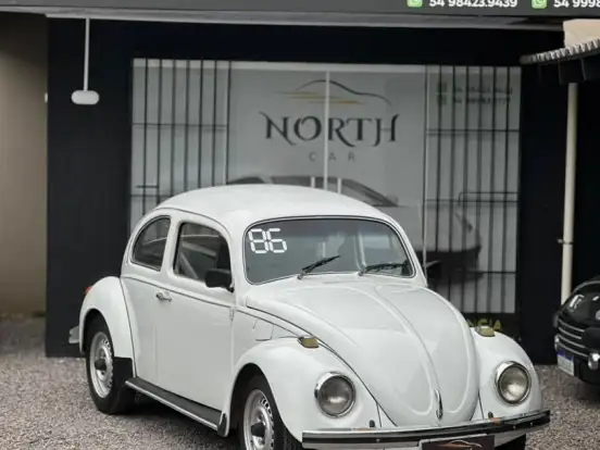 VOLKSWAGEN-FUSCA-1.6 8V GASOLINA 2P MANUAL VOLKSWAGEN-FUSCA-1986