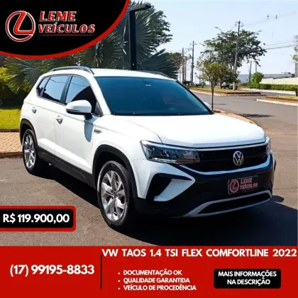VOLKSWAGEN TAOS 1.4 250 TSI TOTAL FLEX COMFORTLINE AUTOMÁTICO