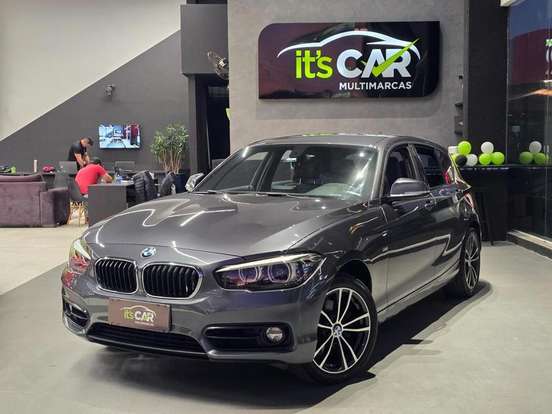 BMW-120i-2.0 16V GASOLINA SPORT 4P AUTOMÁTICO BMW-120i-2018