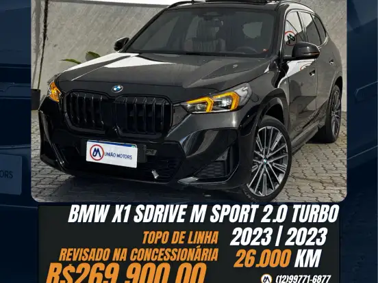 BMW-X1-2.0 16V TURBO GASOLINA SDRIVE20I M SPORT STEPTRONIC BMW-X1-2023
